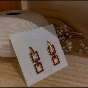 Modern Chain Link Earrings